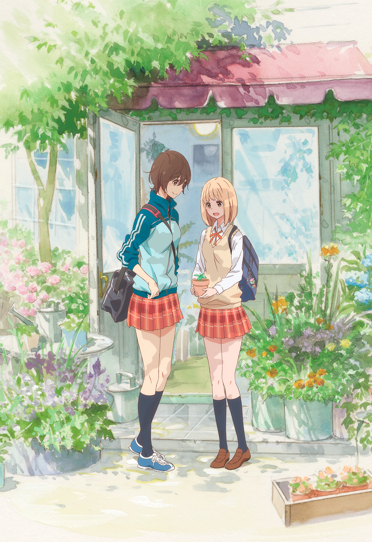 Asagao to Kase-san.
